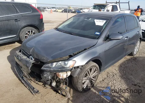 2016 Volkswagen Golf Tsi Se 4-Door z USA, uszkodzony, nr VIN 3VW217AU0GM041491